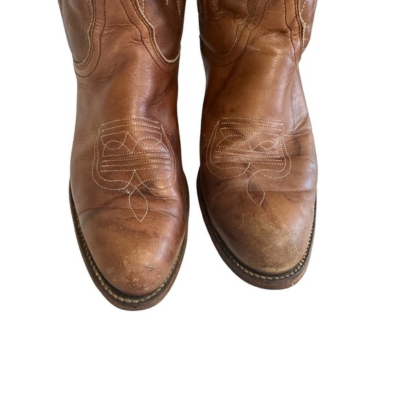 Frye 3849 Men’s Brown Leather Western Boots- sz 10 D main image 16